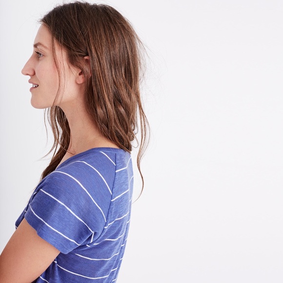 📦 🚚 EVERYTHING MUST GO! Madewell Striped Tee | Size XS - Picture 2 of 7